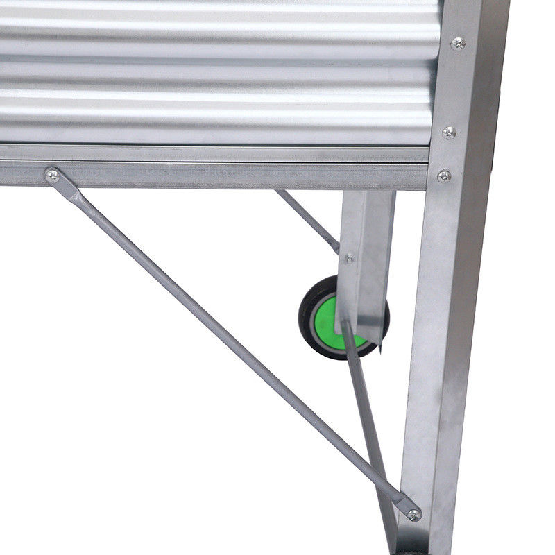 Balcony Galvanized Raised Garden Beds With Wheels 4*2*2.6Ft Galvanized Elevated Raised Bed