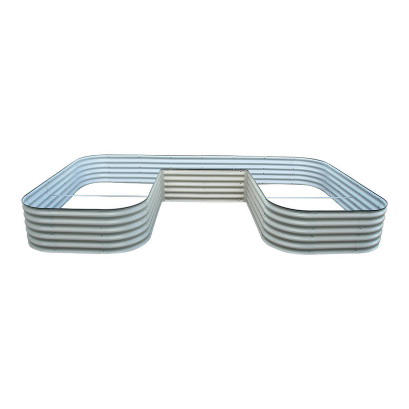 Antirust Galvanized Raised Bed Planters  7*11.5*1.4 Ft  For Gardening Vegetables