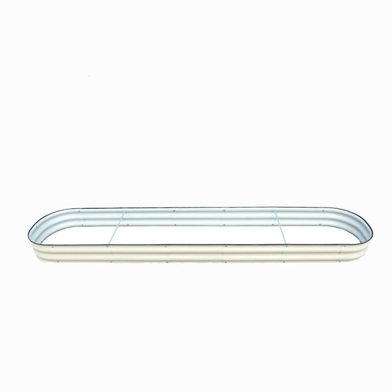 9.4*2*0.7 FT Galvanized Raised Garden Boxes Open Base Rust Resistance