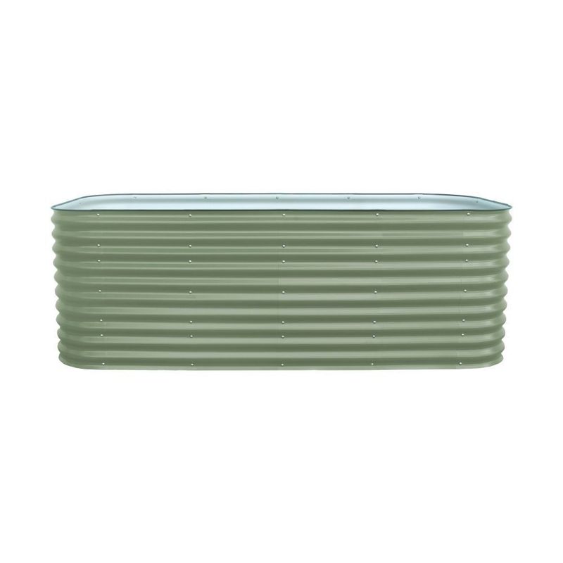 7.9*3.4*2.7 FT  Galvanized Planting Boxes Galvanized Raised Garden Planter Customization