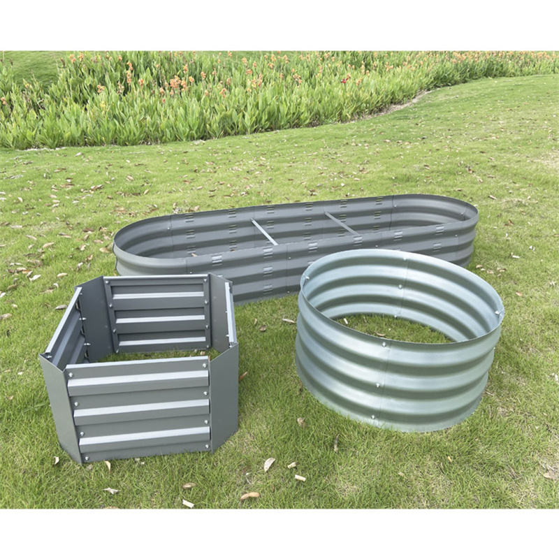 Assemblage requis Oui Jardinières galvanisées adaptées aux environnements intérieurs et extérieurs