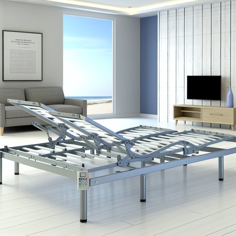 Double-layer Galvanized Finish Type Electric Adjustable Bed Frame for Enhanced Sleep Experience
